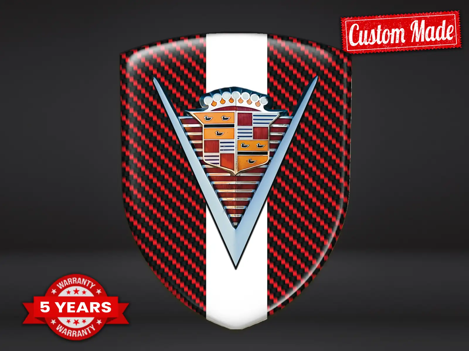 Cadillac Auto Silikon Abzeichen Pro Max Robust Elegant Layout